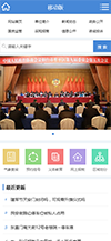 政府协会类网站模板 - 手机端